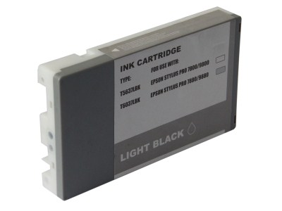 Epson T603700 Light Black Pigment Inkjet Cartridge